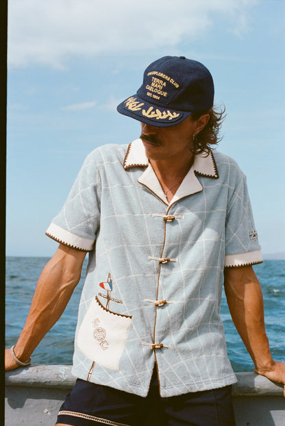 'The Explorers Club' 6-Panel Souvenir Cap (Wool)
