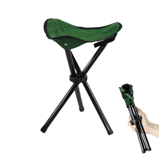 Outdoor Ultralight Portable Folding Tripod Stool – Camping & Hunting Seat