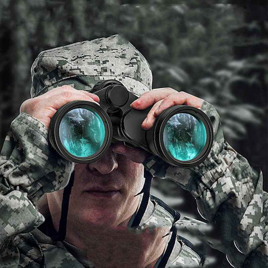 8x/10x/20x50 HD Waterproof Binoculars – MC Multi-Layer Coating & High-Transmission Prism