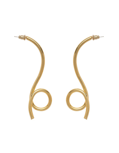 Cursive Earrings