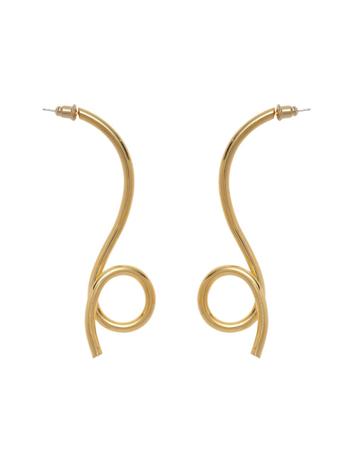 Cursive Earrings