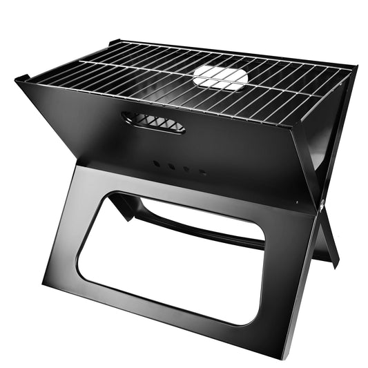 Foldable Portable Charcoal BBQ Grill – 170 sq in Cooking Surface