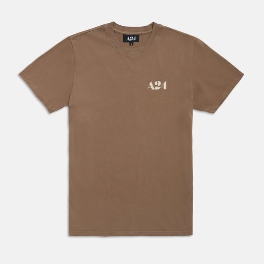 Brown Logo Tee