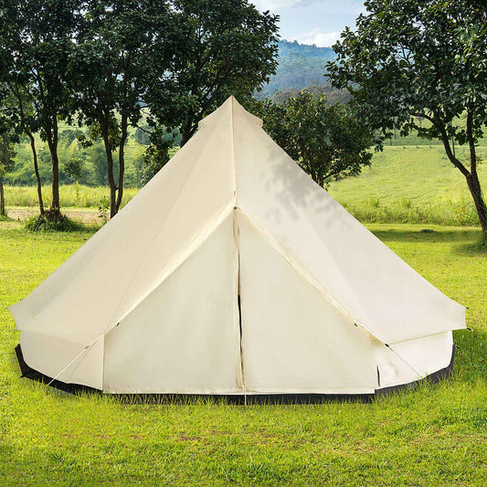 10-Person Teepee Camping Tent – Large Family & Group Camping Tent