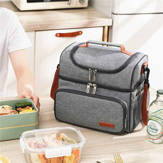 Insulated Cold Storage Bag | 10L Lunch Bag for Food, Fruit & Breast Milk