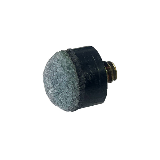 Blue Leather Cue Tip - SCREW IN - 9mm