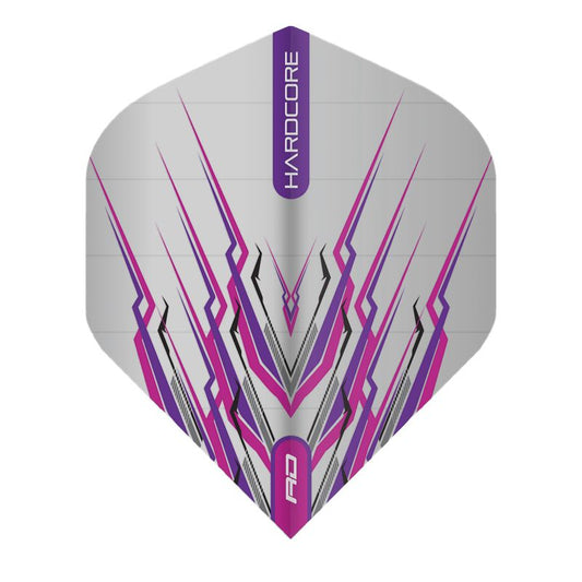RED DRAGON - Hardcore Purple Mohawk Dart Flights