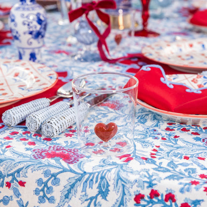 Love Heart Glasses (Set of 4)