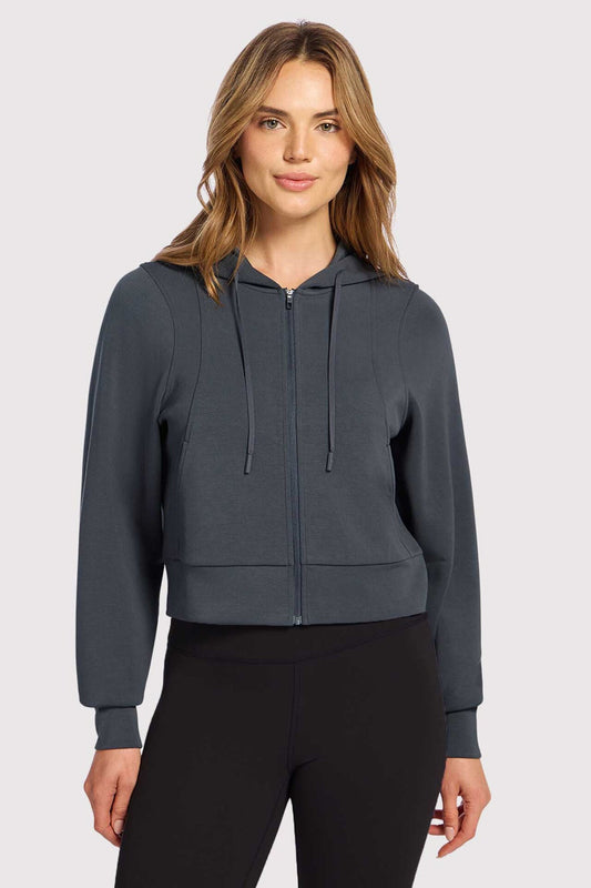 Soft Motion Zip Hoodie | Graphite