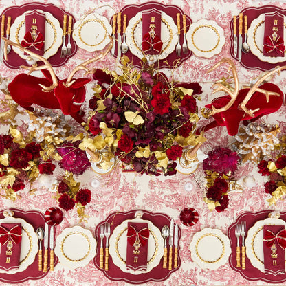 Gold Laurel Dinner Plate