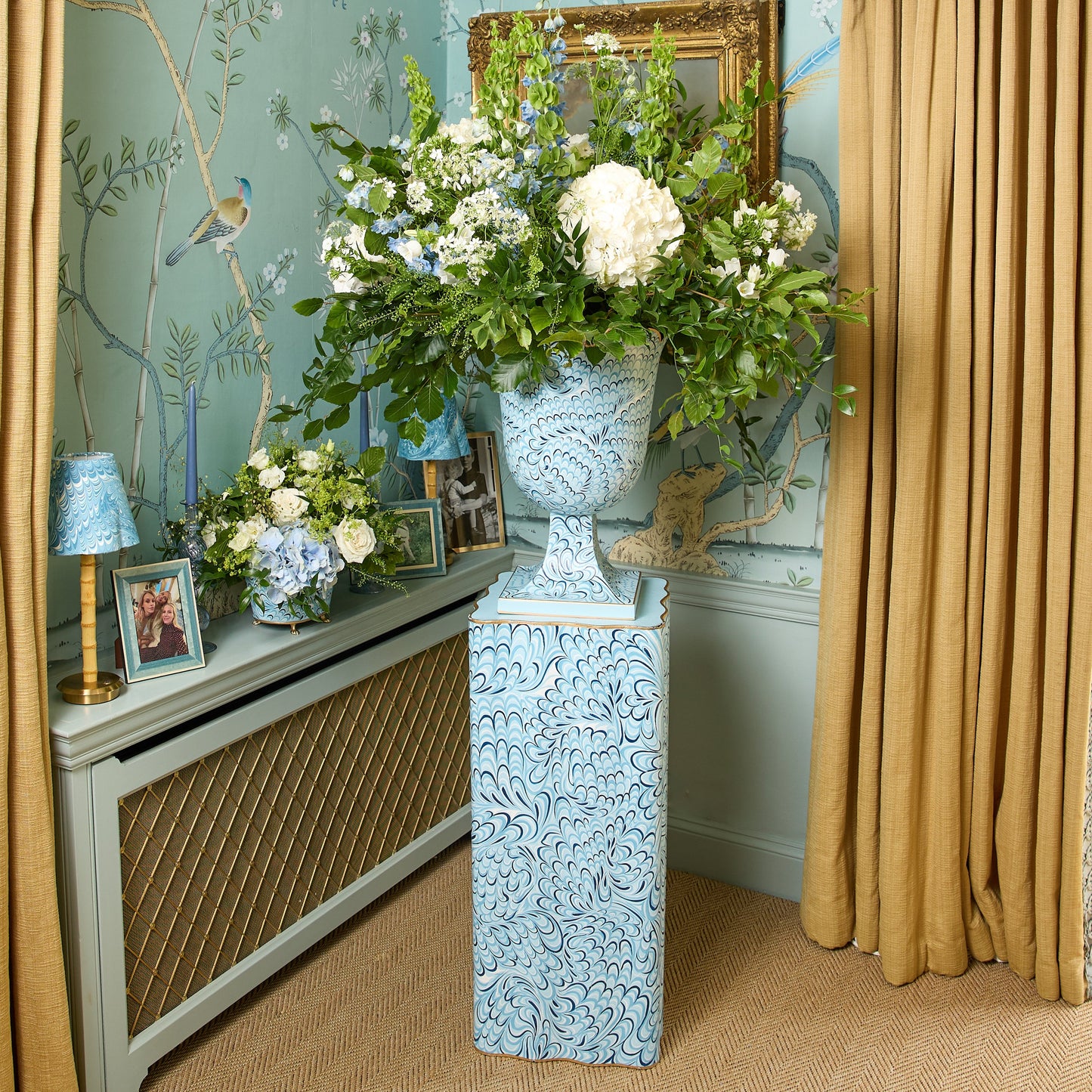 Blue Marble Planter
