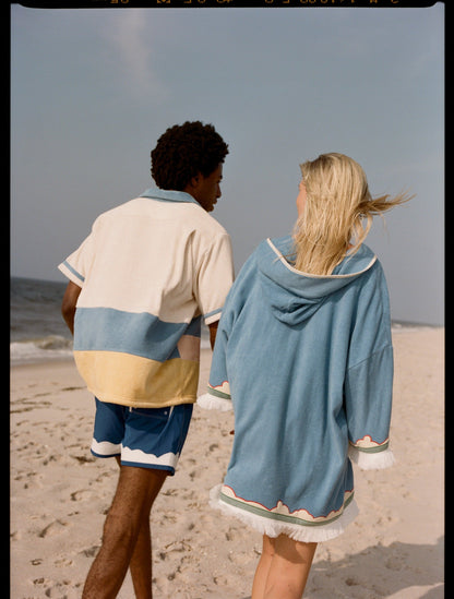 'Tom Wesselmann - Seascape #6' Beach Towel Top