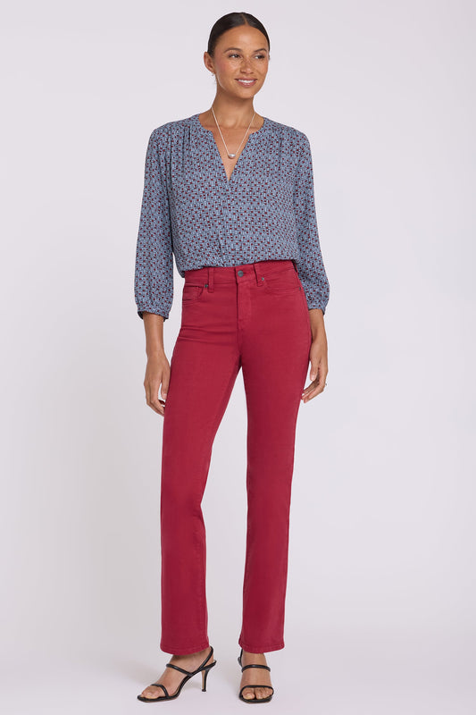Marilyn Straight Jeans - Beaujolais