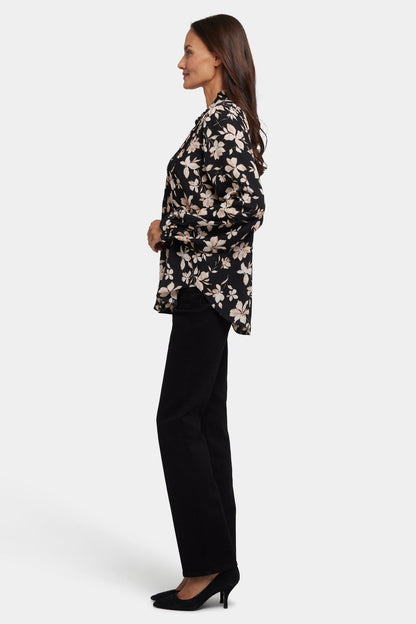 Pleated Front Tunic - Claudette