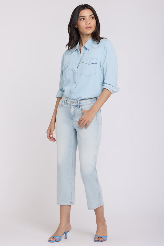 Piper Relaxed Crop Jeans - Desert Shoreline