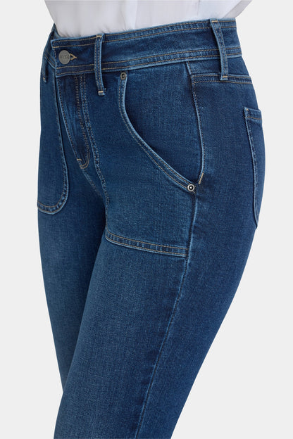 Barbara Bootcut Jeans - Dark Loire