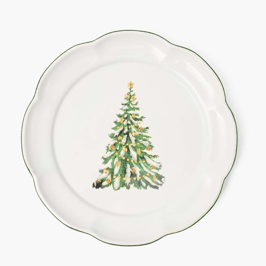 Christmas Tree Dinner Plate