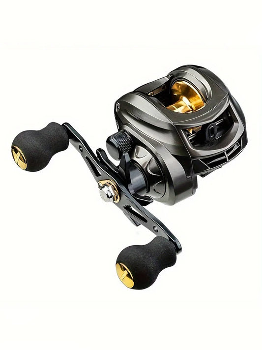 Stainless Steel Baitcast Reel – 7.2:1 Gear Ratio, Left & Right Hand, Saltwater & Freshwater