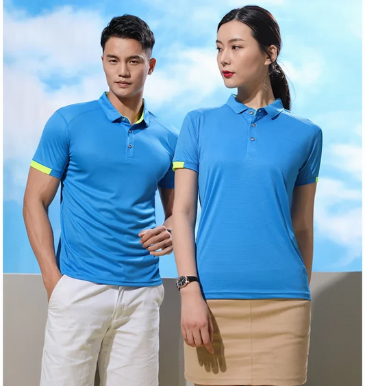 ZXL Quick-drying Sports Polo Shirt Custom Logo  Company Brand Design Print Embroidery Breathable Lapel Short Sleeve Polo Shirts