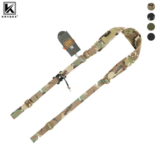 2-Point Modular Rifle Sling – 2.25", Padded, Quick-Adjust, Nylon, 5 Colors