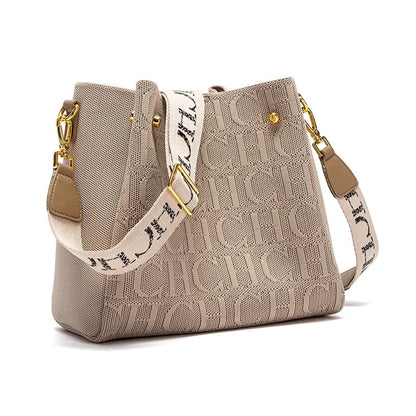 CH Crossbody Elegant Design Sense Letters Drawstring Design Brand Women's Bag Fashion Casual Hundred Women's Bag Crossbody