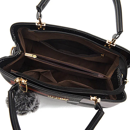 PU Leather Casual Crossbody Bags for Women Ladies Luxury Designer Tote Handbag Female Large Capacity Travel Shoulder Bag Sac