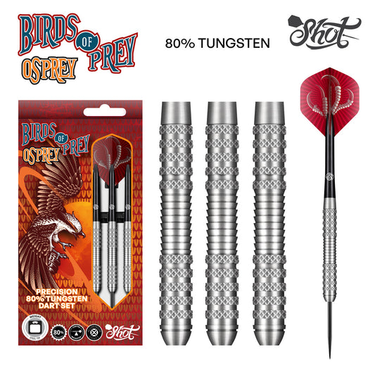 SHOT - Birds Of Prey Osprey Darts - 80% Tungsten - 24g