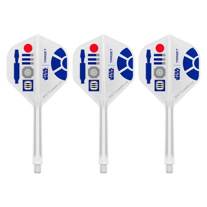 TARGET x STAR WARS - K-FLEX NO2 Shape - R2D2 - All-In-One Moulded Flights