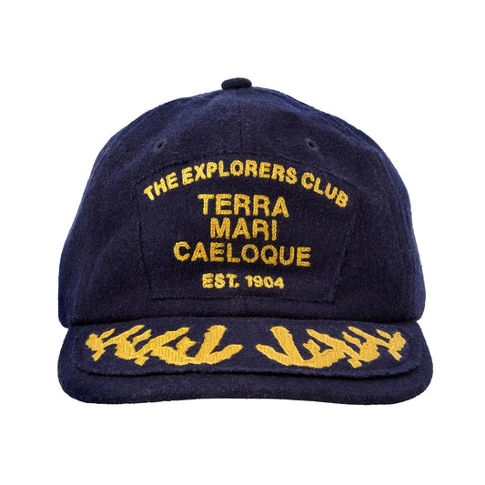 'The Explorers Club' 6-Panel Souvenir Cap (Wool)