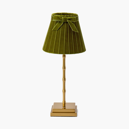 Lucille Metal Bamboo Rechargeable Lamp