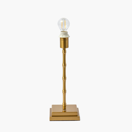 Lucille Metal Bamboo Rechargeable Lamp