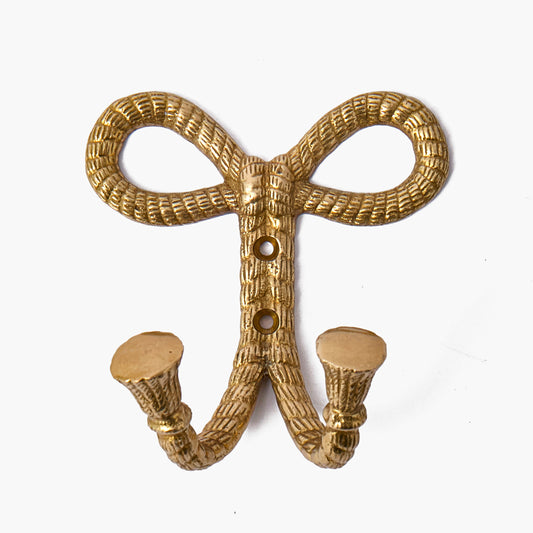 Rope Bow Brass Hook