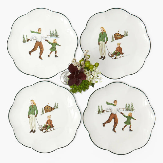 Hansel & Gretel Dinner Plates (Set of 4)