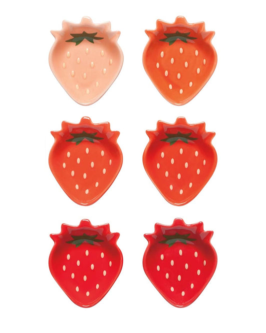 Berry Sweet Shaped Pinch Bowls - Set of 6