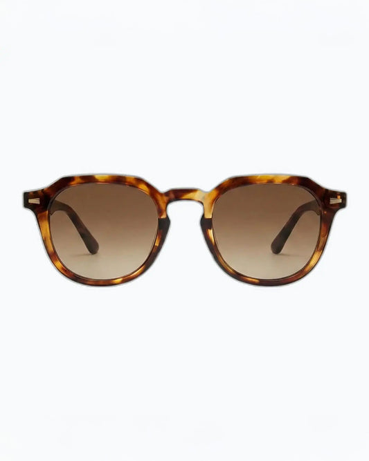 Reverie Retro Geometric Sunglasses - Tortoise
