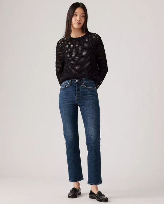 Wedgie Straight Jeans - Indifferent Indigo