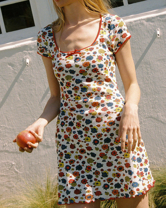 Della Dress - Primary Floral