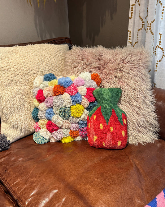 Strawberry Candy Hook Pillow