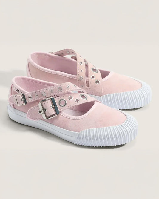 Mary Jane Straps Shoe - Pastel Pink