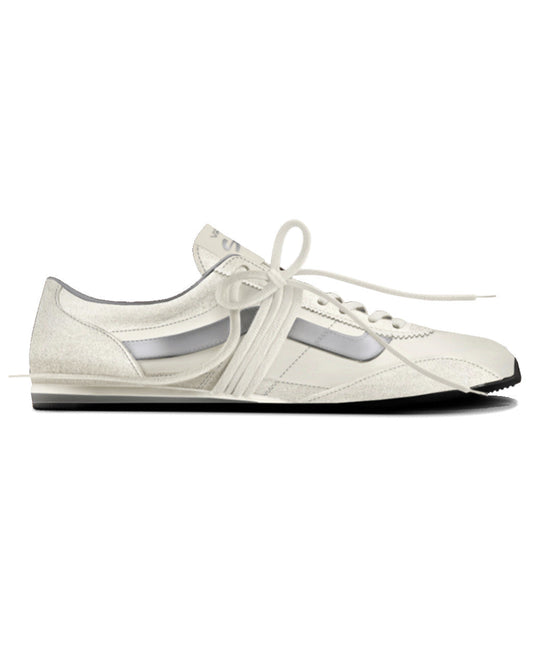 Premium Super Low Pro Trainer Sneaker - Marshmallow