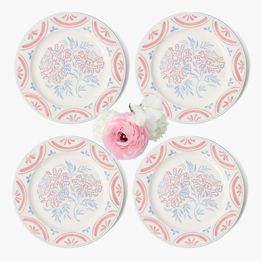 Eliza Floral Dinner Plates (Set of 4)