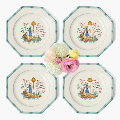 Patricia Bamboo Dinner Plates (Set of 4)