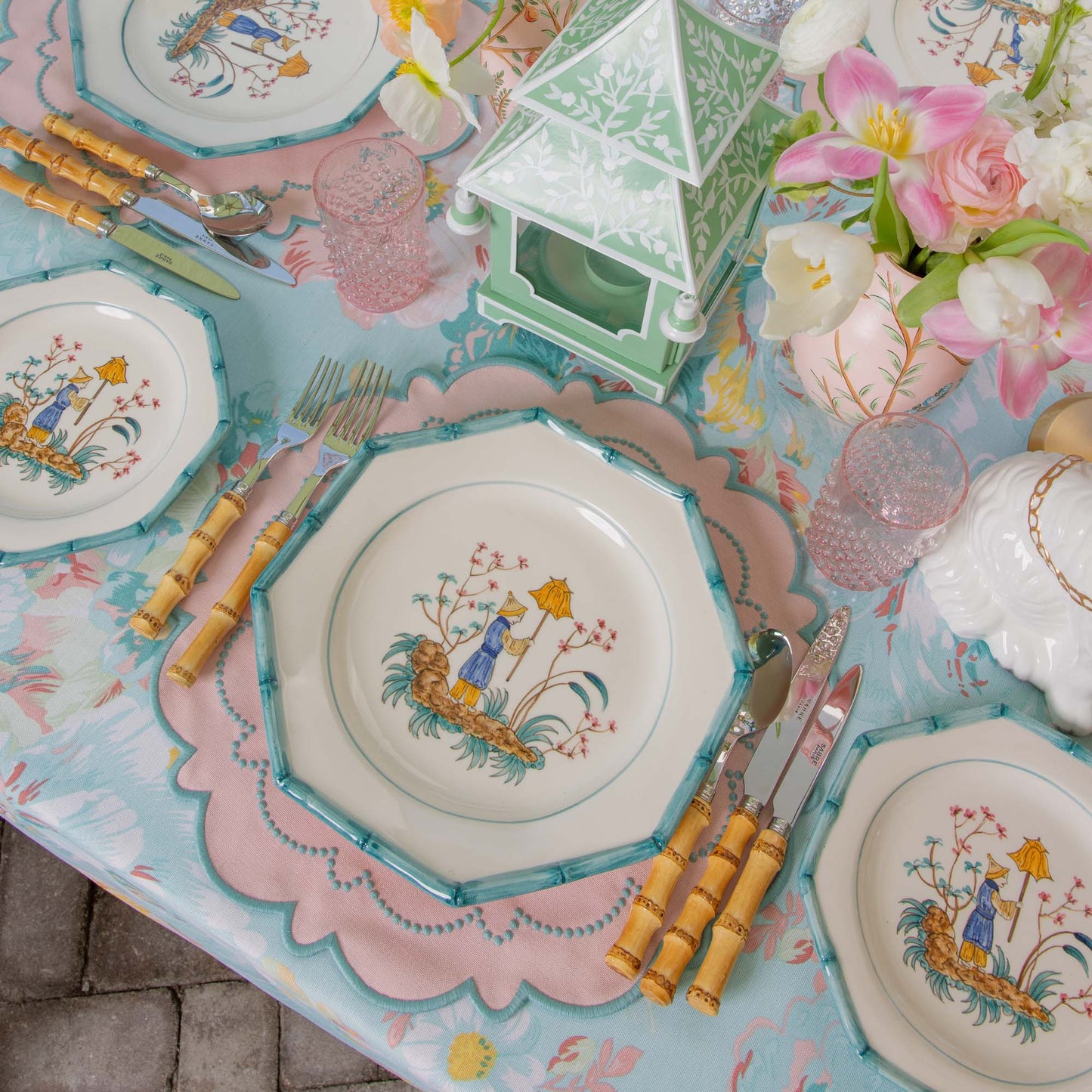Patricia Bamboo Dinner Plates (Set of 4)
