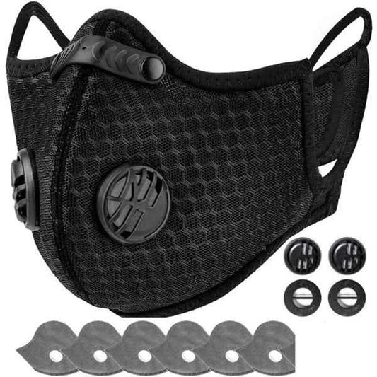 Reusable Half Face Mask with Filter | Cycling & Outdoor Sport