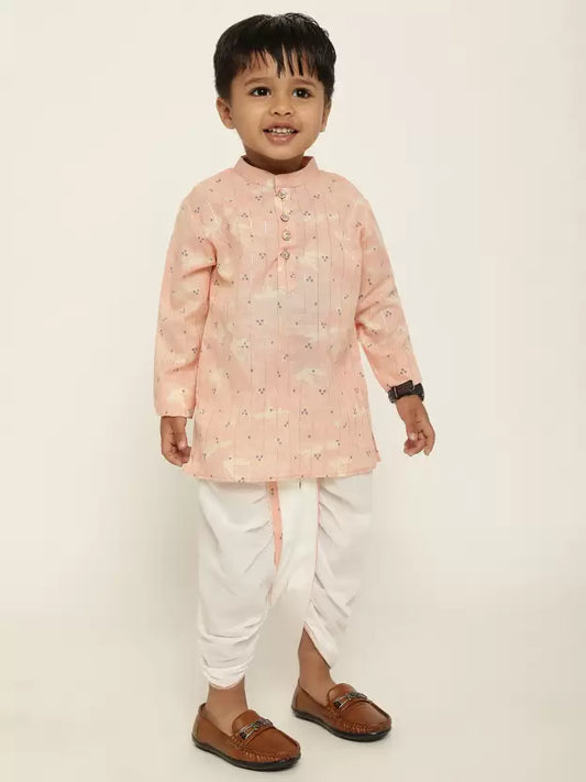 Baby Boys Festive & Party Dhoti & Kurta Set
