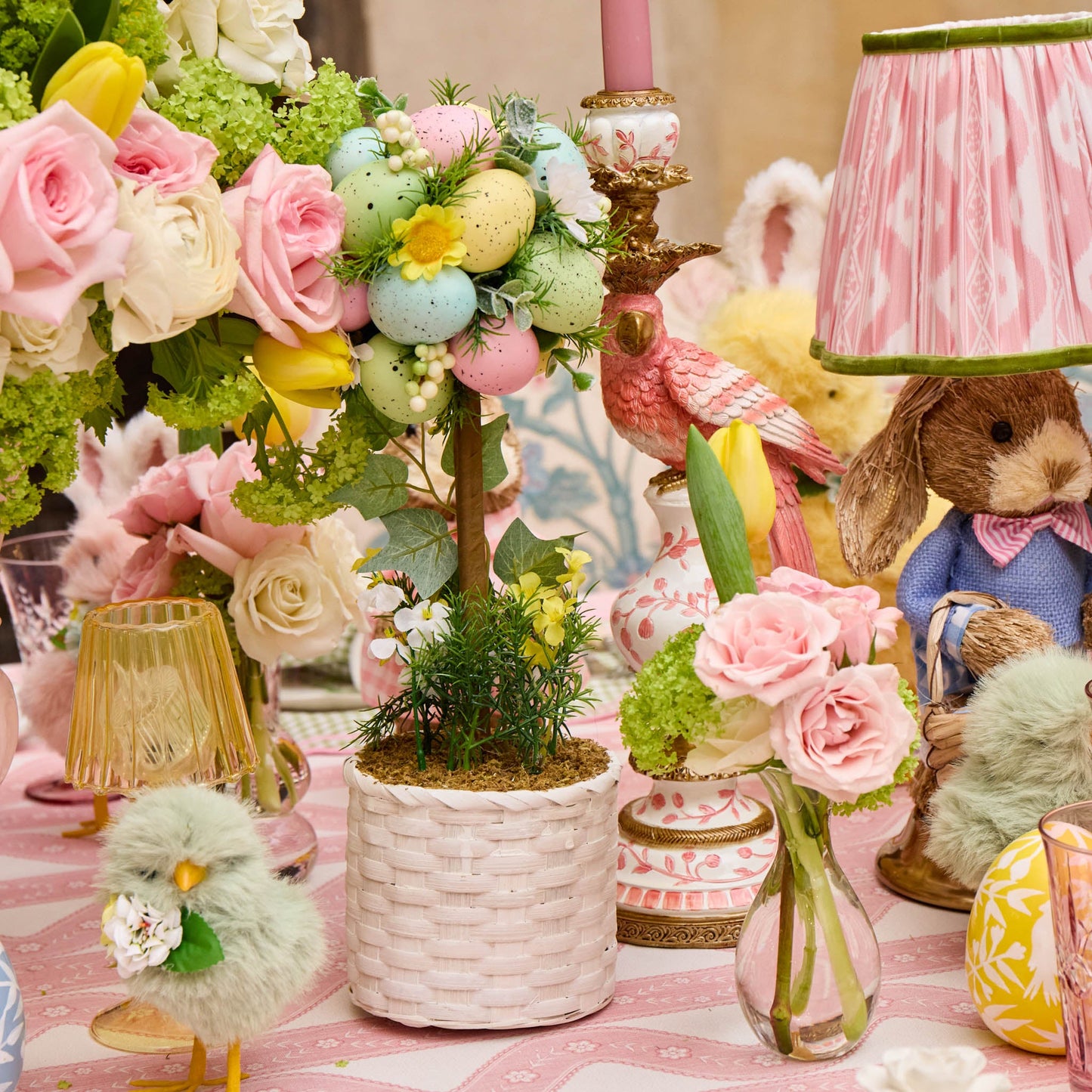 Potted Easter Egg Tree (Pair)