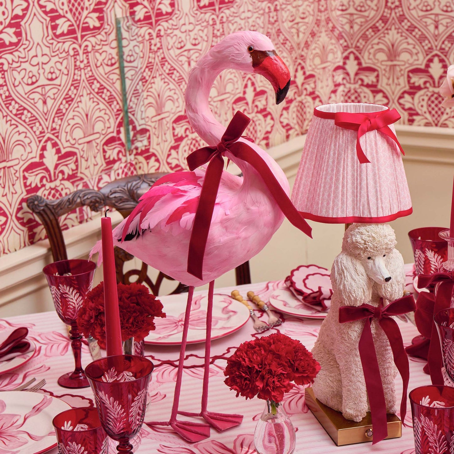 Faye Flamingo Family