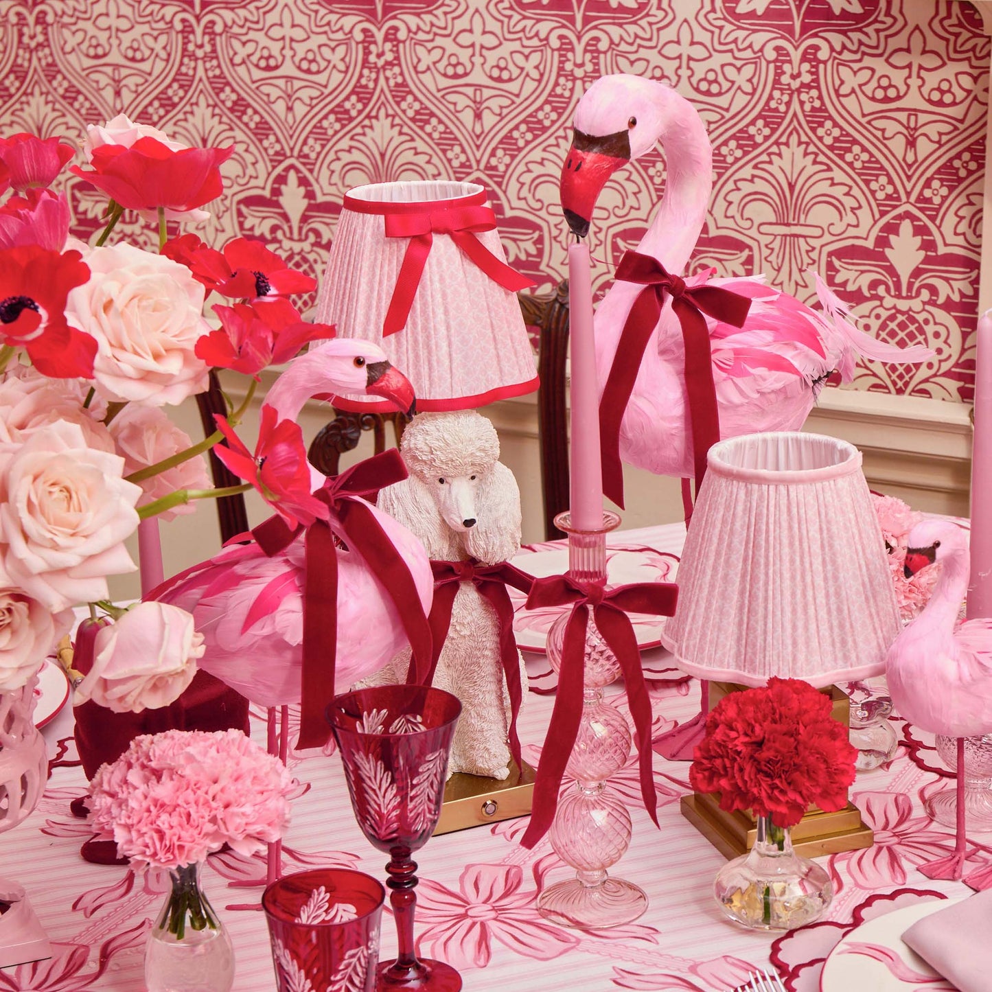 Faye Flamingo Family