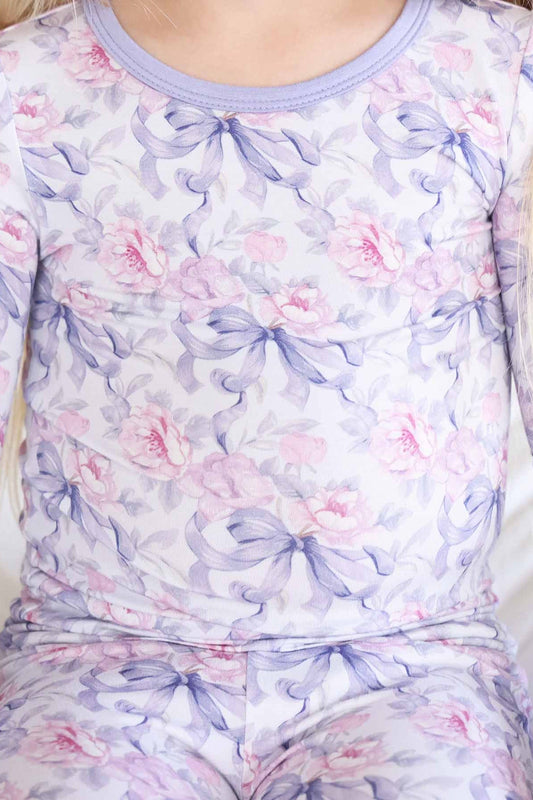 Leighton's Lavender Two Piece Pajama Set