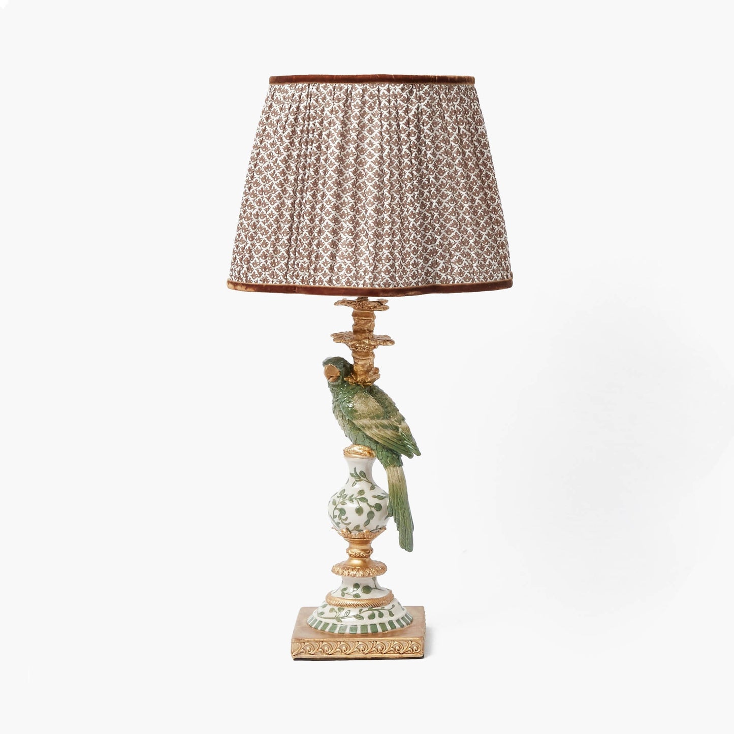 Chocolate Lotus Lampshade (30cm)